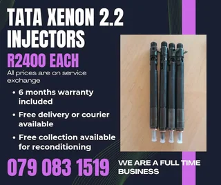 Tata Xenon 2.2 Injectors For Sale With Warranty Included