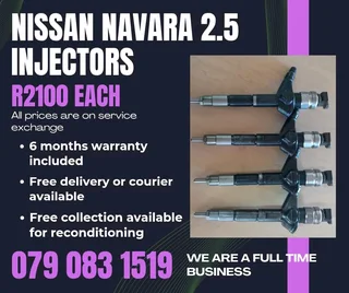 Nissan Navara Yd25 Injectors For Sale With Warranty Included