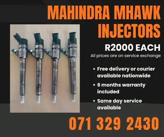 Mahindra Mhawk Injectors For Sale With Warranty Included