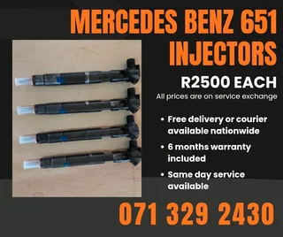 Mercedes Benz 651 Injectors For Sale With Warranty Included