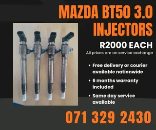 Mazda Bt50 2.2 Injectors For Sale With Warranty