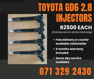 Toyota Gd6 Injectors For Sale With Warranty Included