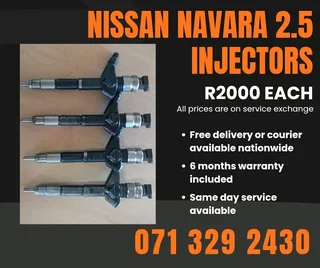 Nissan Navara Yd25 Injectors For Sale With Warranty