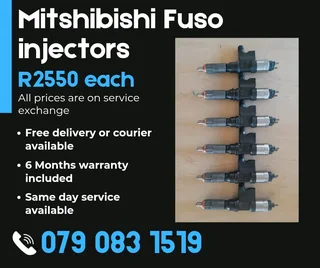 Mitshubishi Fuso Truck Injectors For Sale With Warranty Included
