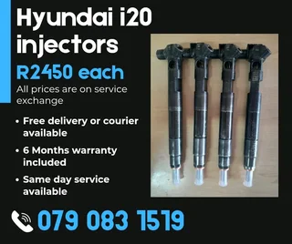Hyundai I20 Injectors For Sale With Warranty Included