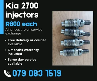 Kia 2500 Injectors For Sale With Warranty