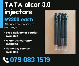 Tata Dicor 3.0 Injectors For Sale With Warranty Included