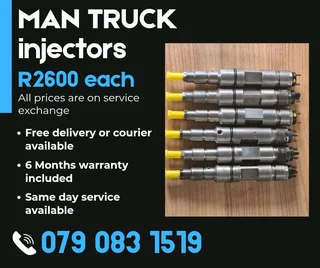 Man Truck Injectors For Sale With Warranty Included