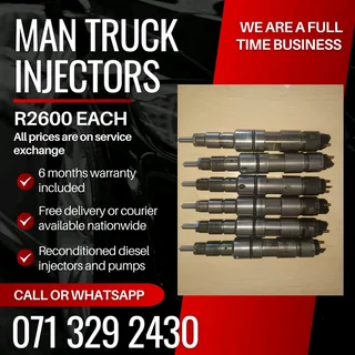Man Truck Injectors For Sale With Warranty