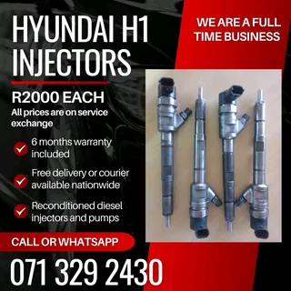 Hyundai H1 Injectors For Sale With Warranty