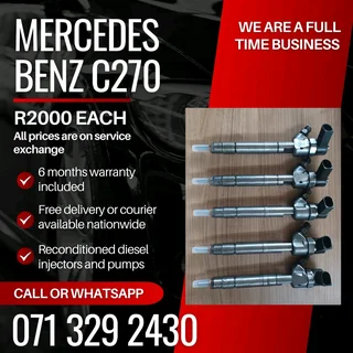 Mercedes Benz C270 Injectors For Sale With Warranty Included