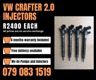 Vw Crafter 2.0 Injectors For Sale With Warranty