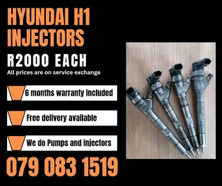 Hyundai H1 Injectors For Sale With Warranty