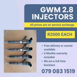 Gwm 2.8 Injectors For Sale With Warranty Included