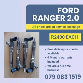 Ford Ranger 2.0 Injectors For Sale With Warranty Included