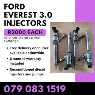 Ford Everest 3.0 Injectors For Sale With Warranty