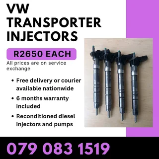 Vw Transporter Injectors For Sale With Warranty