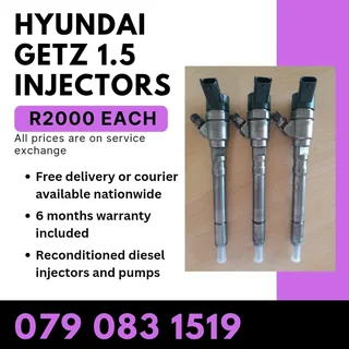 Hyundai Getz 1.5 Injectors For Sale With Warranty