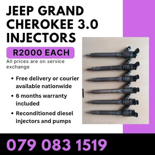 Jeep Grand Cherokee 3.0 Injectors For Sale With Warranty Included