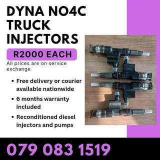 Dyna No4c Truck Injectors For Sale With Warranty Included