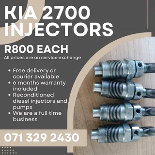 Kia 2700 Injectors For Sale With Warranty