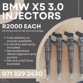 Bmw X5 3.0 Injectors For Sale With Warranty Included