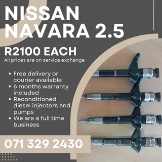 Nissian Navara Yd25 Injectors For Sale With Warranty Included