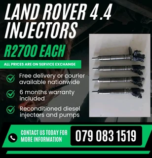 Land Rover 4.4 Injectors For Sale With Warranty
