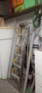 Corner Shower and Fibre Glass Bath