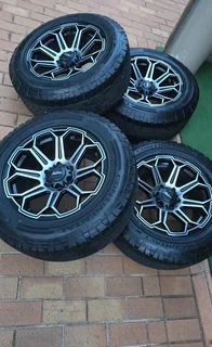 A Line Rims and All Terrain Tyres