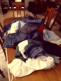 buying second hands clothes