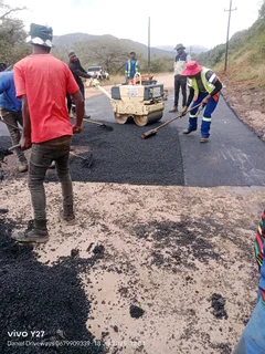 Tar and retaining wall
