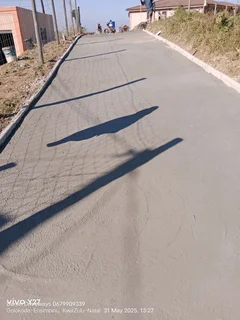 We do tarring paving retaining walls precast fencing concrete driveways and building