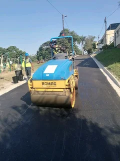 We do tarring paving retaining walls precast fencing concrete driveways and building