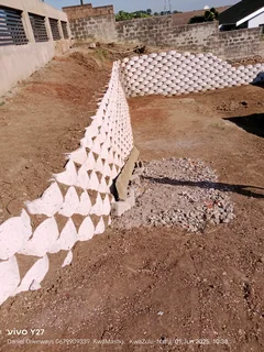 Paving and retaining walls