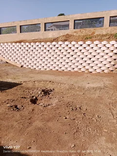 Paving and retaining walls