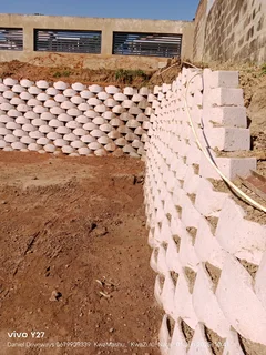 Paving and retaining walls