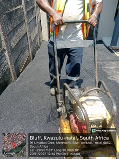 Tar driveways and retaining walls