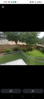 Garden pool and balustrades fence