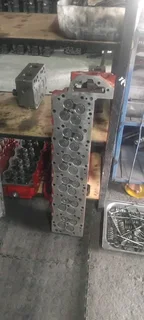 Recon cylinder head&#39;s for heavy duty trucks and yellow metal.