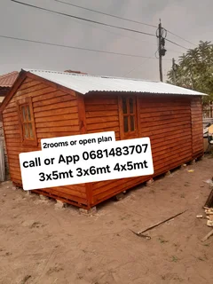 3x6m 3x5m 3x4m 4x4m log homes for sale