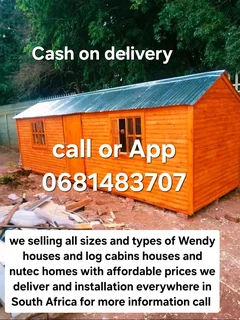 Big and small log homes for sale