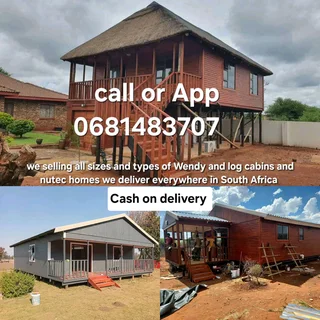 6x6m 6x7m 7x7m log homes for sale
