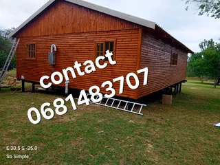 3x6mt 3x5mt 4x5mt log homes for sale