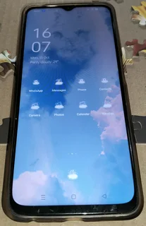 Midnight Black OPPO A77 cellphone