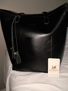 Genuine leather handbag