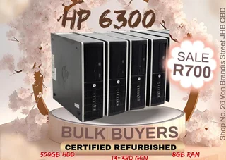 HP Compaq Pro 6300 MT Desktop PC Box