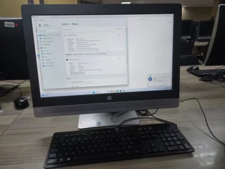 Hp proOne 600 G2All in one pcI5-6th gen 256 gb hdd8 gb ram