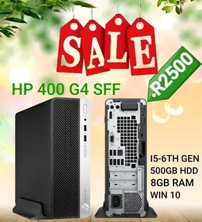 Hp Prodesk 400 G4 Sff Core I5 6500 @ 3.20ghz 8gb Ram 500gb Hdd