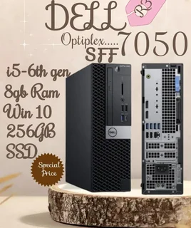 Dell Optiplex 7050 Sff Core I5 6500 @ 3.40ghz 8gb Ram 256gb Ssd